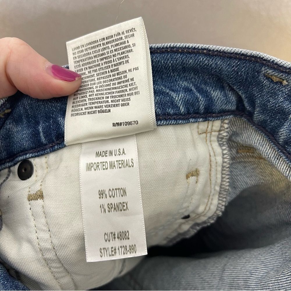 Citizens Of Humanity Olivia High Rise Slim Ankle Jeans 26 - Picture 6 of 9